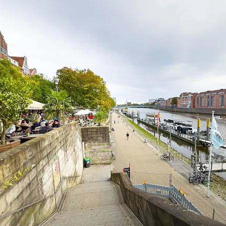 Immostay H# - & Direkt An Der Weser * ברמן